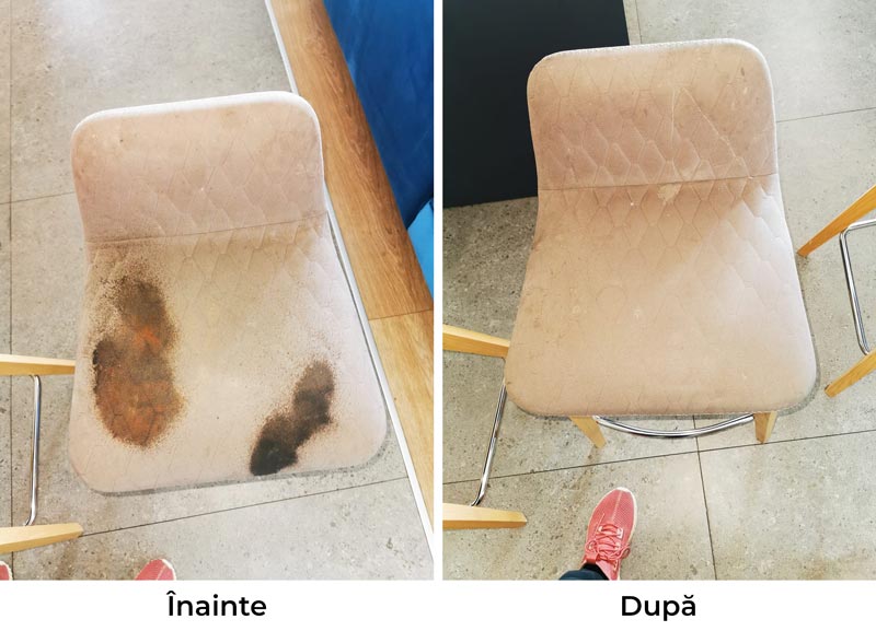 Curățare covor și canapea rezultat final Bacău - servicii profesionale Nou din Nou